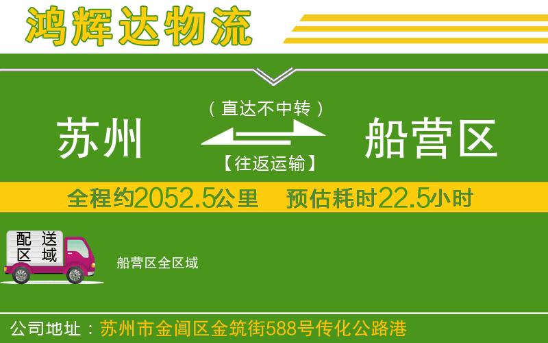 蘇州到船營區(qū)貨運(yùn)